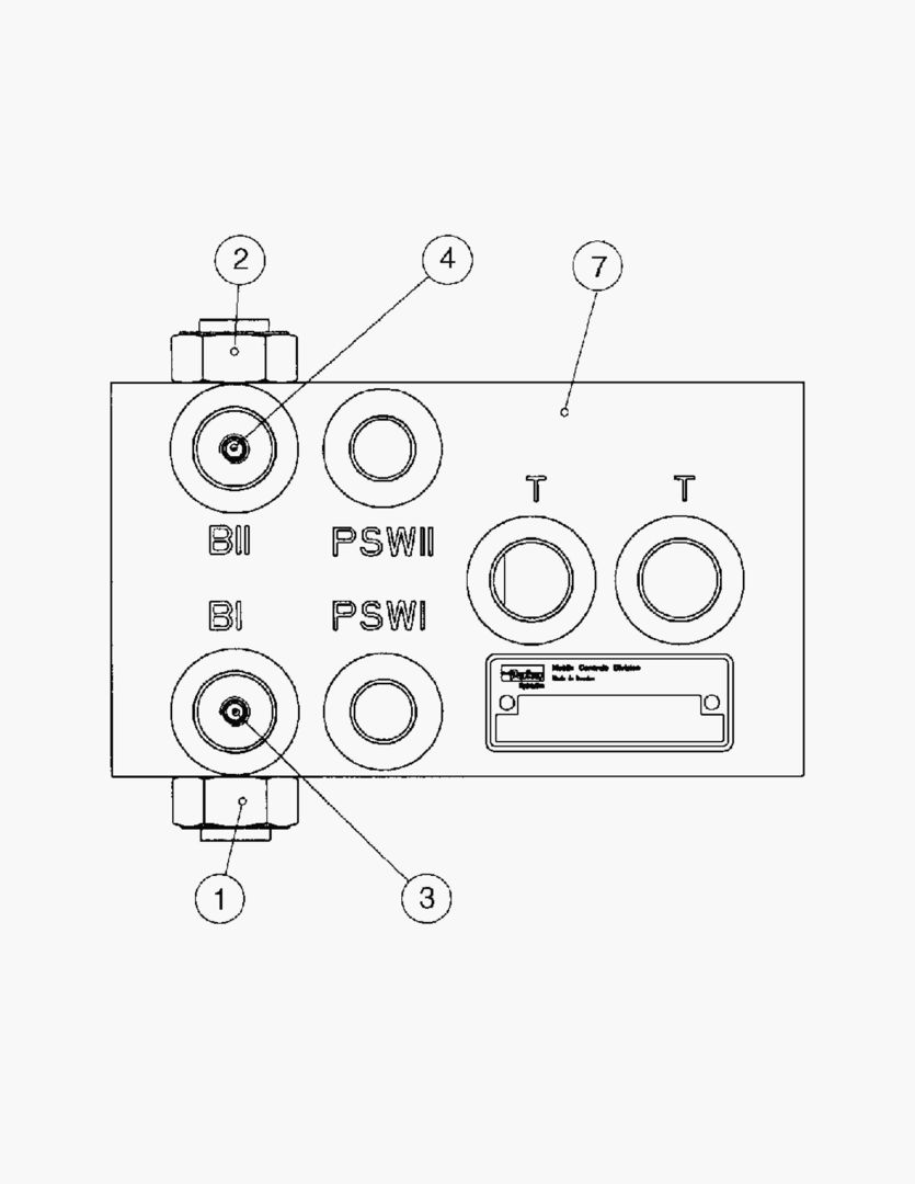 Спецтехника G190-88 ACCUMULATOR CONNECTION BLOCK [810001~810052] - главное фото