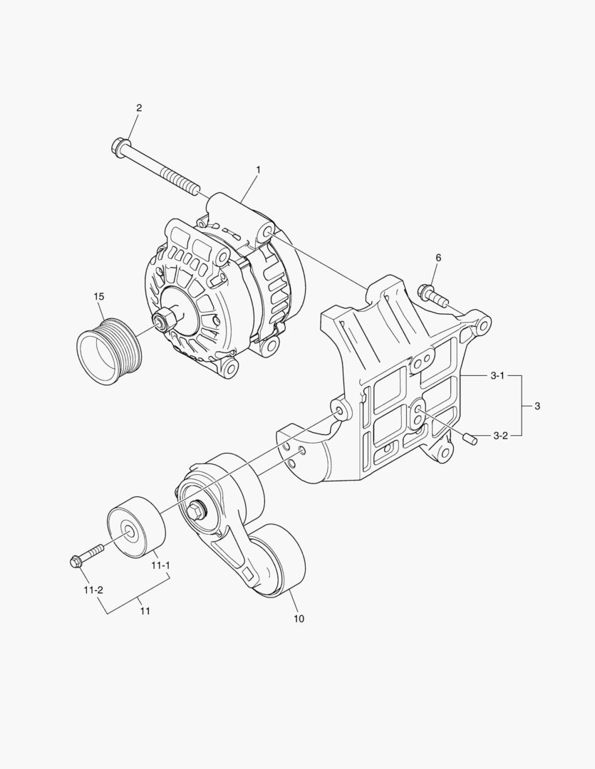 УСТАНОВКА ГЕНЕРАТОРА ПЕРЕМЕННОГО ТОКА
