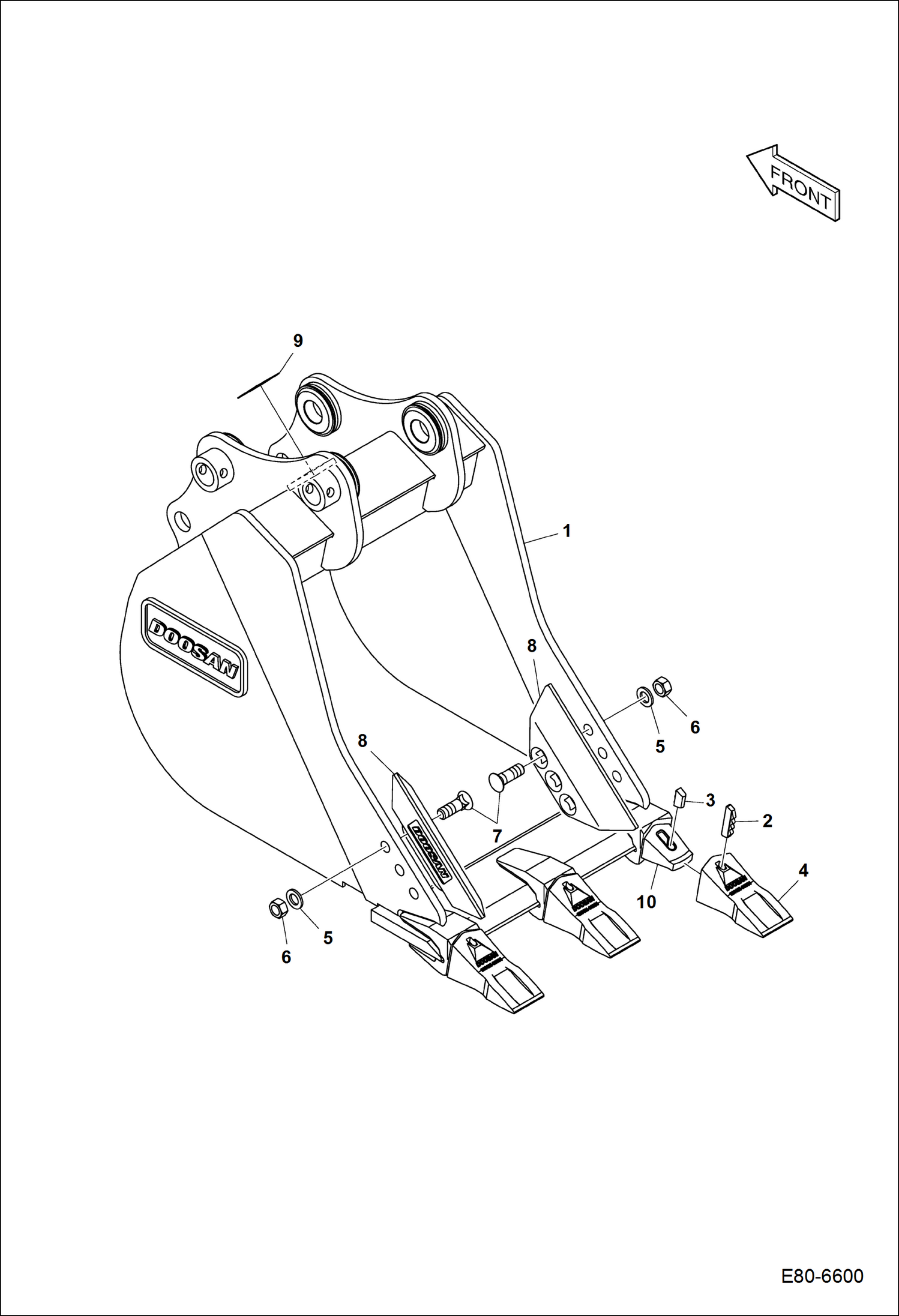 КОВШ (0,2 М КУБИЧЕСКИЕ) (G КЛАСС)