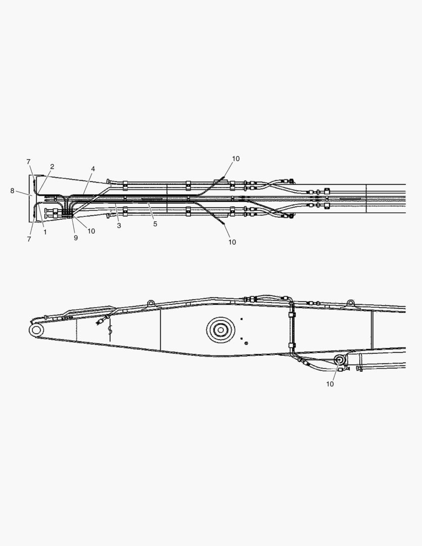 ТРУБОПРОВОД СМАЗОЧНОЙ СИСТЕМЫ - СТРЕЛА