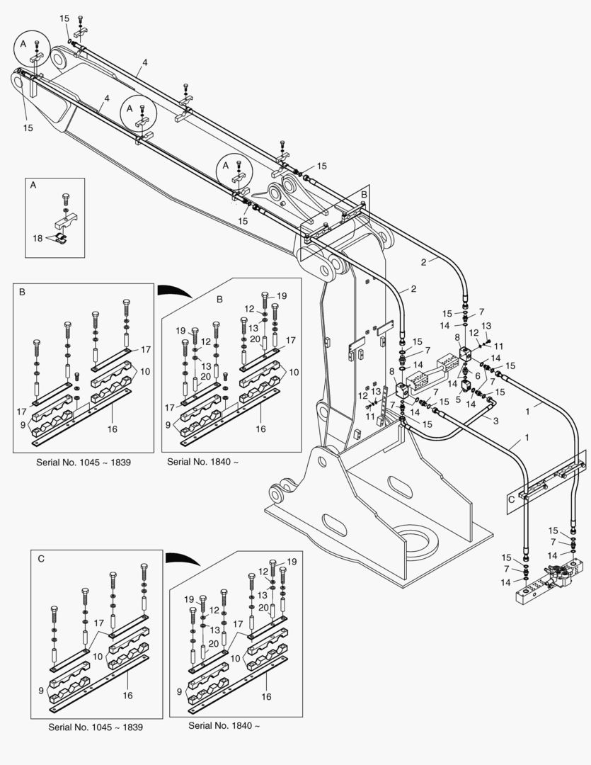 Спецтехника 7210 FRONT PIPING-ONE & TWO WAY(ARTI.BOOM) [1045~]