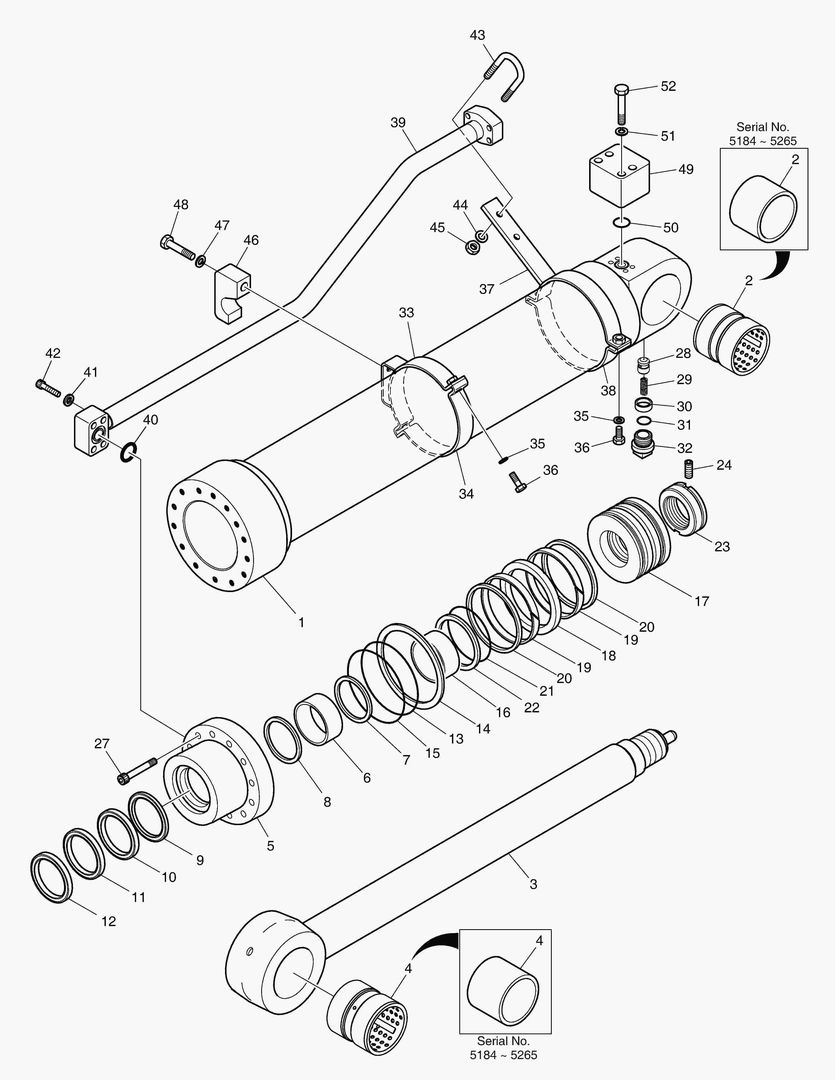 Спецтехника 4481 ARM CYLINDER - ARM 2.4m(ARTI) [5184~] - главное фото