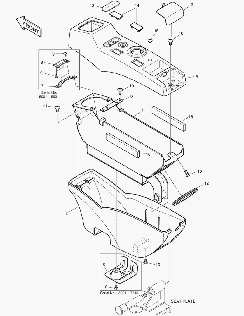 ПУЛЬТ УПРАВЛЕНИЯ - ПРАВОСТОРОННИЙ