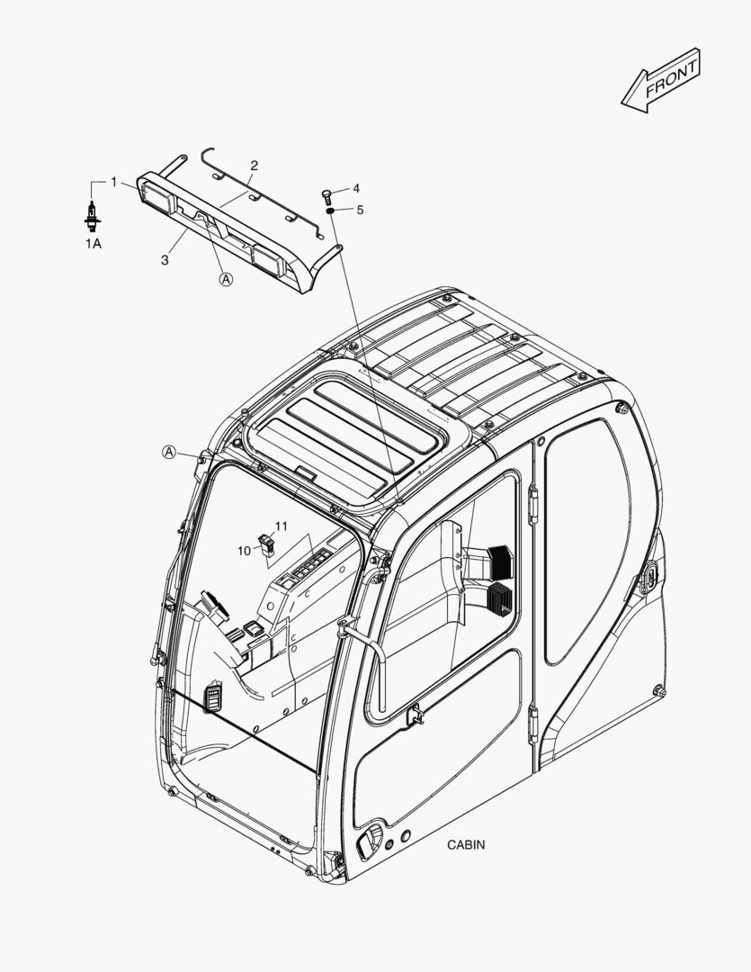 РАБОЧАЯ ФАРА(2-ЛАМПЫ)