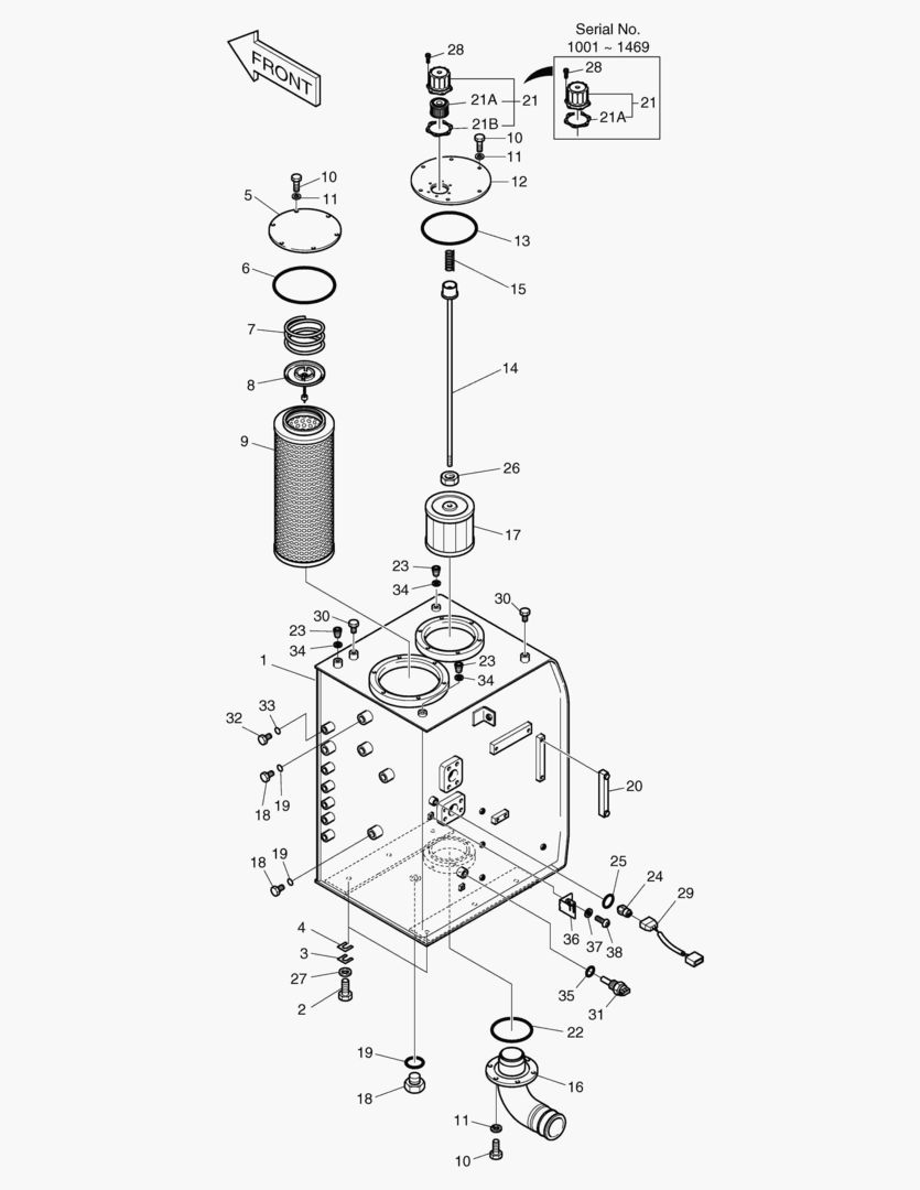 РЕЗЕРВУАР ДЛЯ МАСЛА