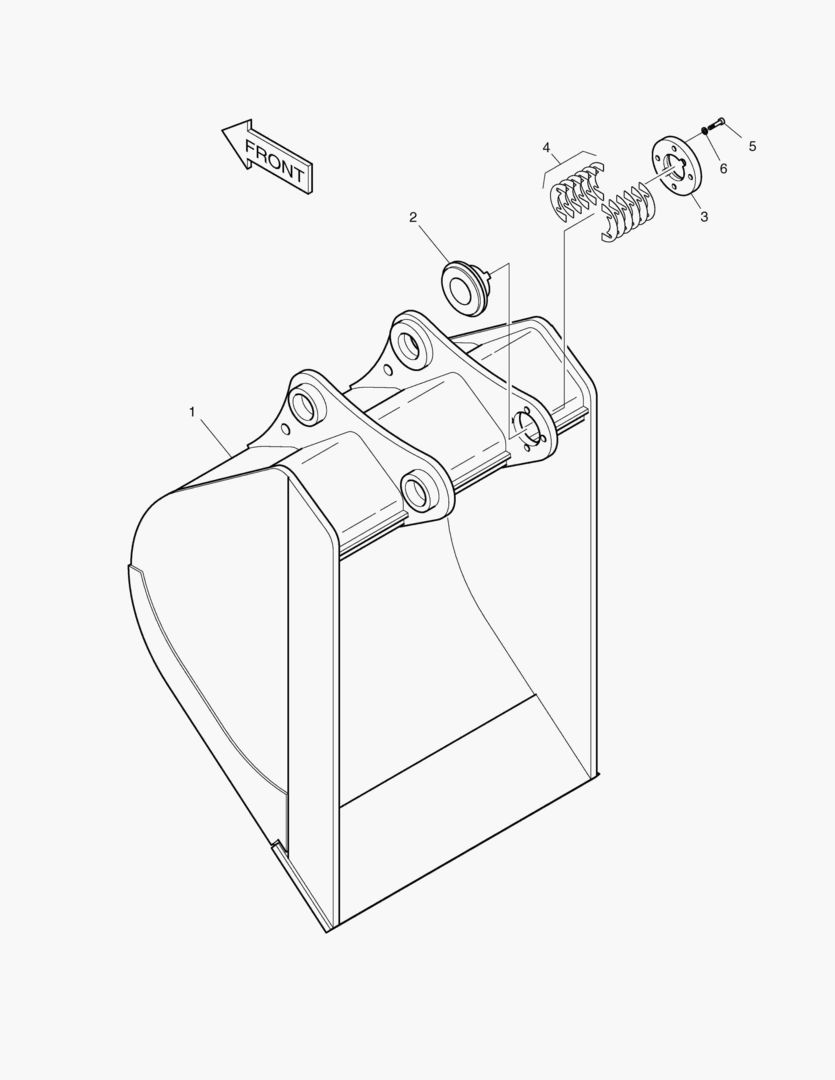 Спецтехника 6840 BUCKET - 1.09гЋҐ
