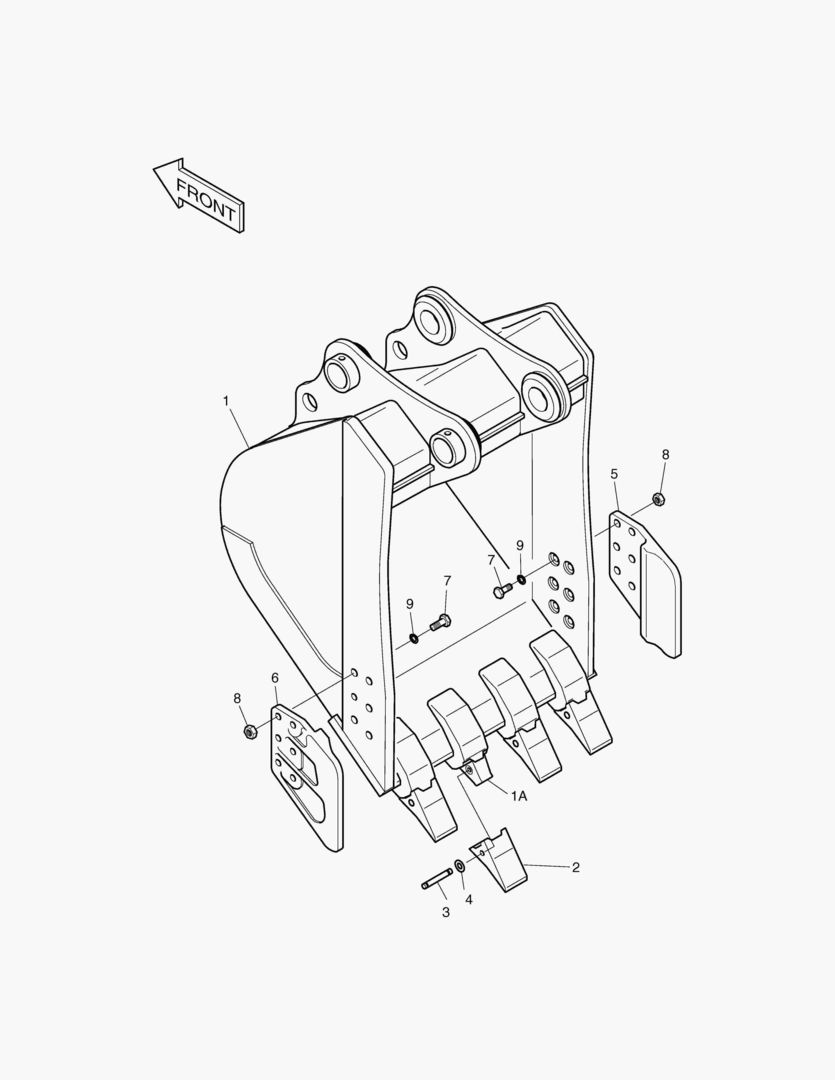 6150 BUCKET-0.7mВі