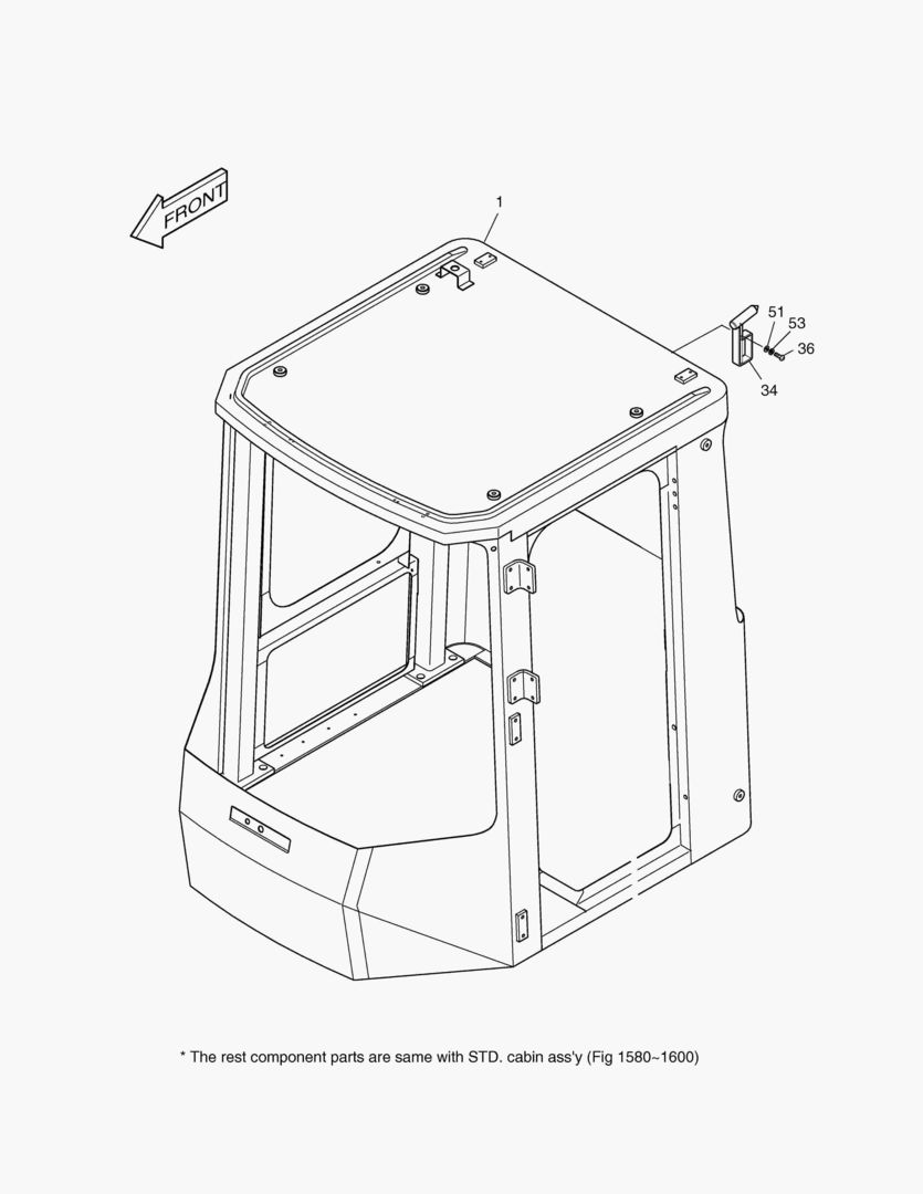 1260 CABIN-EXCEPT EUROPE & U.S.A [1068~]