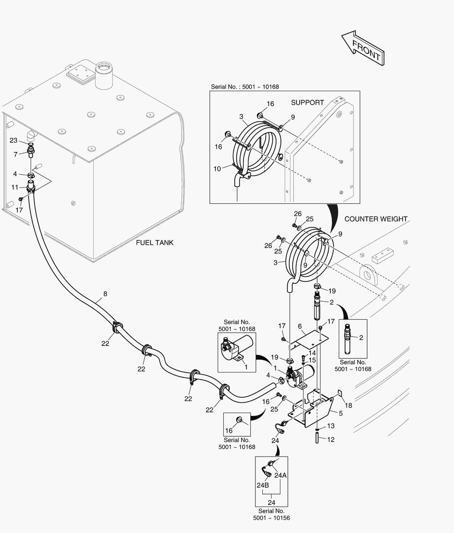 6100 FUEL FILLER PUMP