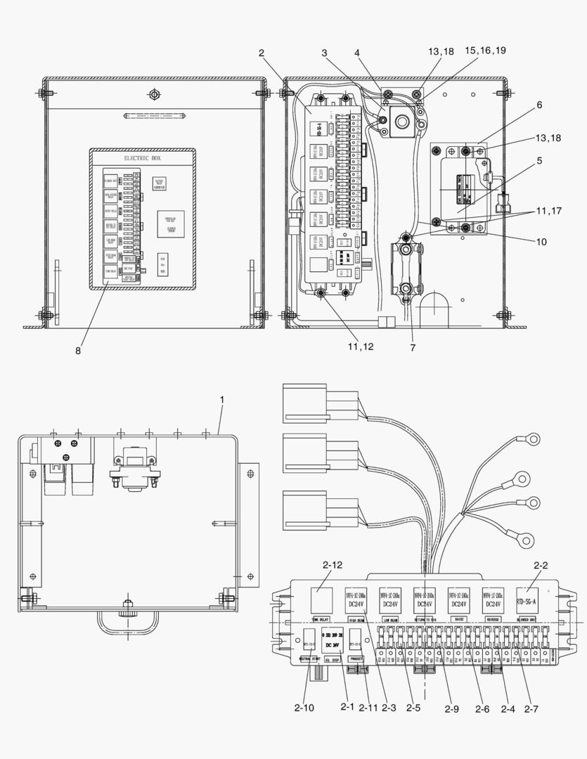 5765 ELECTIC BOX-2SP&CUTR [~10603]
