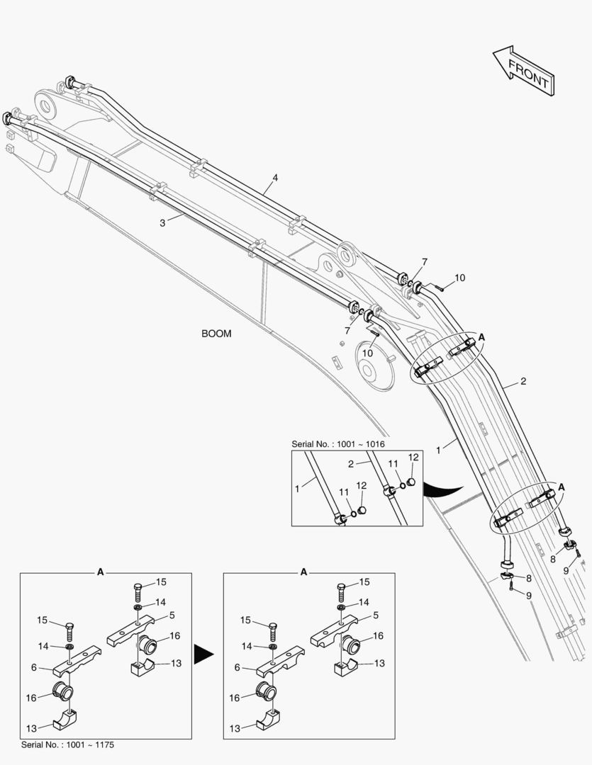 Спецтехника 6220 BOOM PIPING - ONE & TWO WAY - главное фото