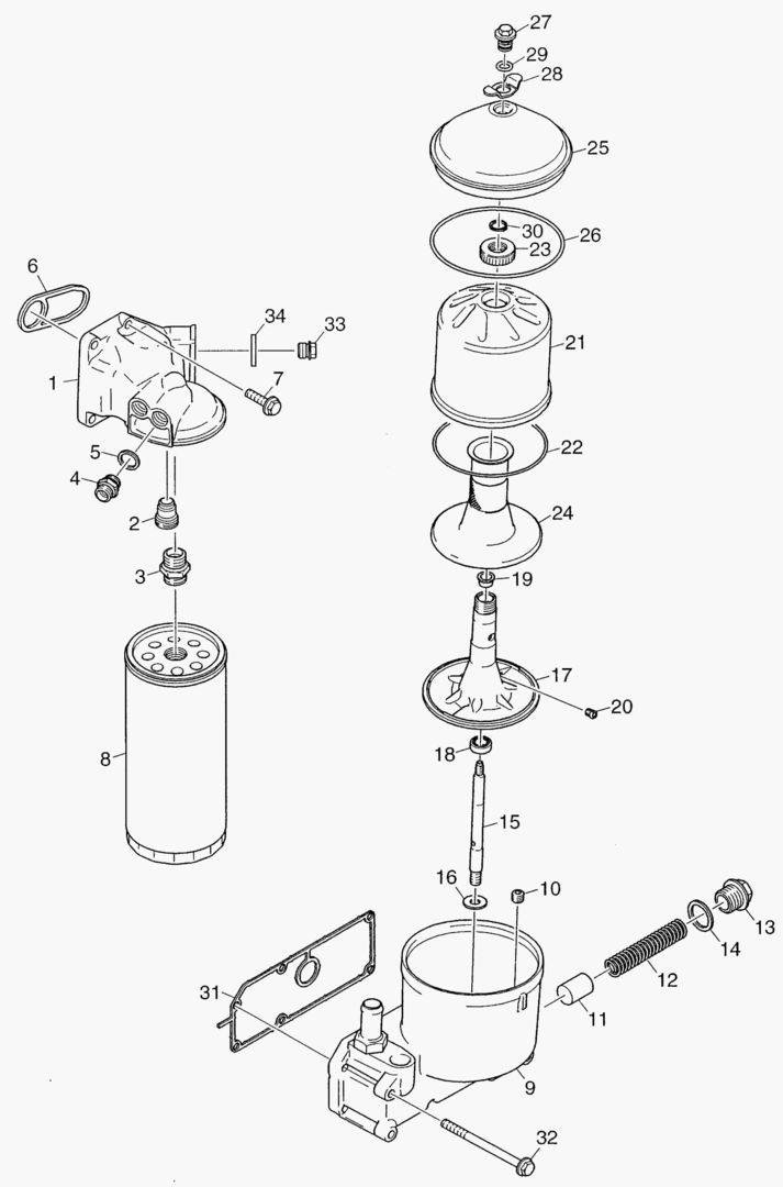 G010-46 CENTRIFUGAL OIL CLEANER OIL FILTER