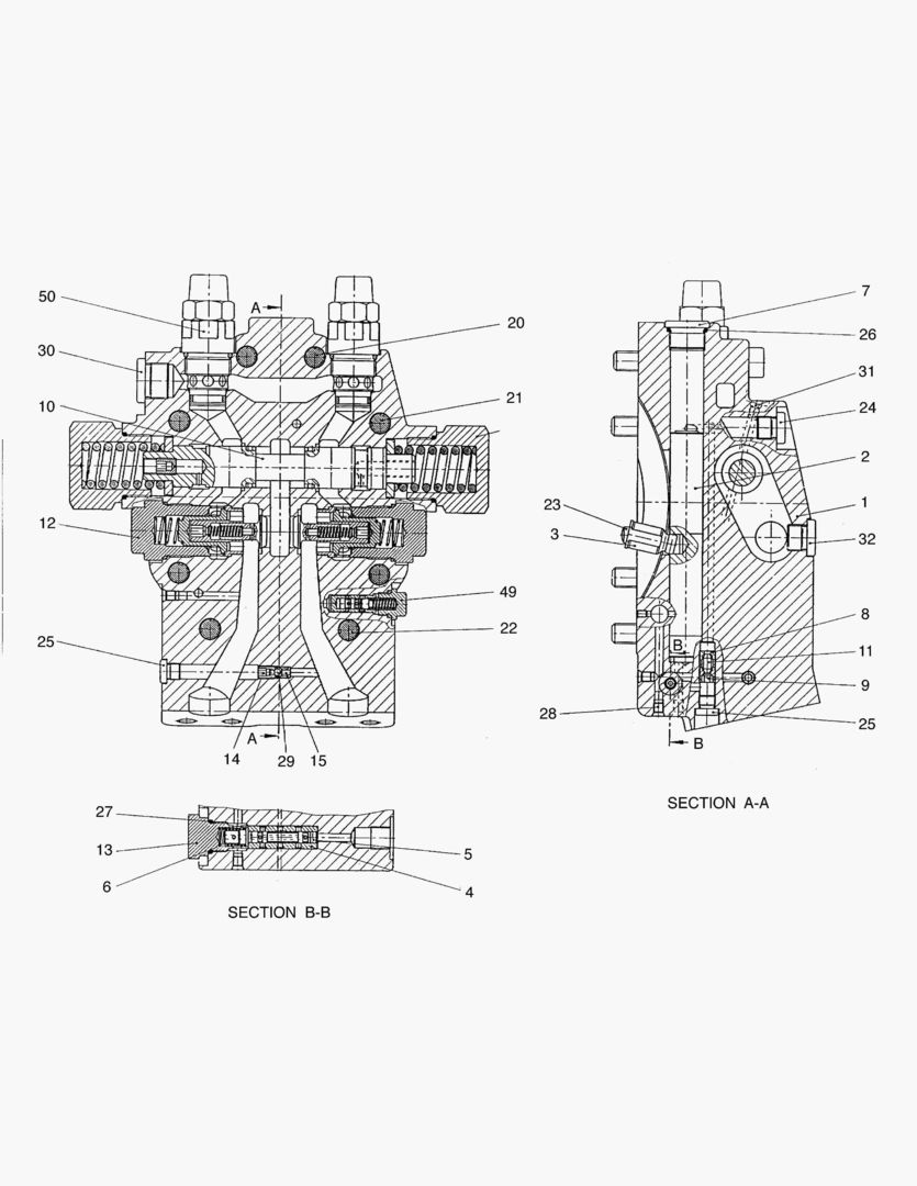 6331 TRAVEL MOTOR-CONTROL [49~]