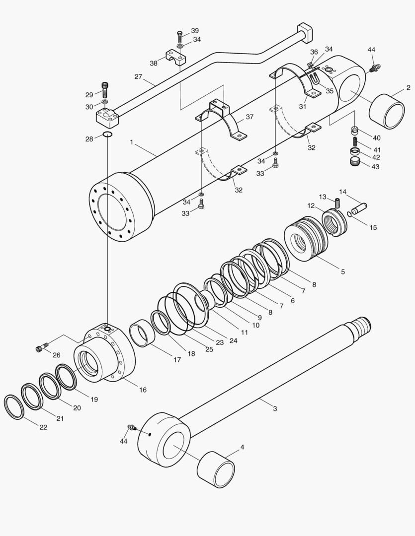 4320 ARM CYLINDER [1043~]