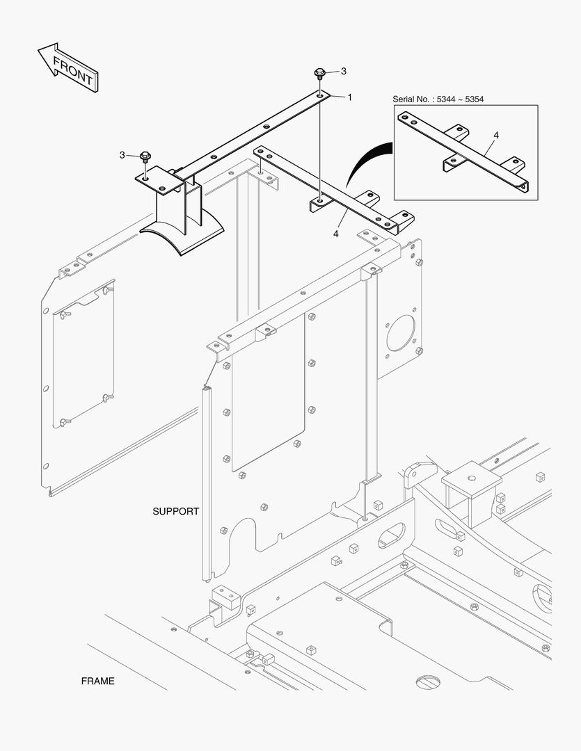 7990 SUPPORT - PRE CLEANER [5344~]