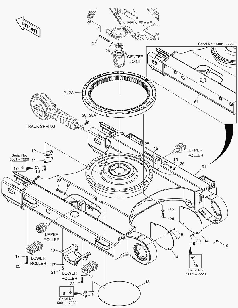 РАМА ГУСЕНИЦЫ
