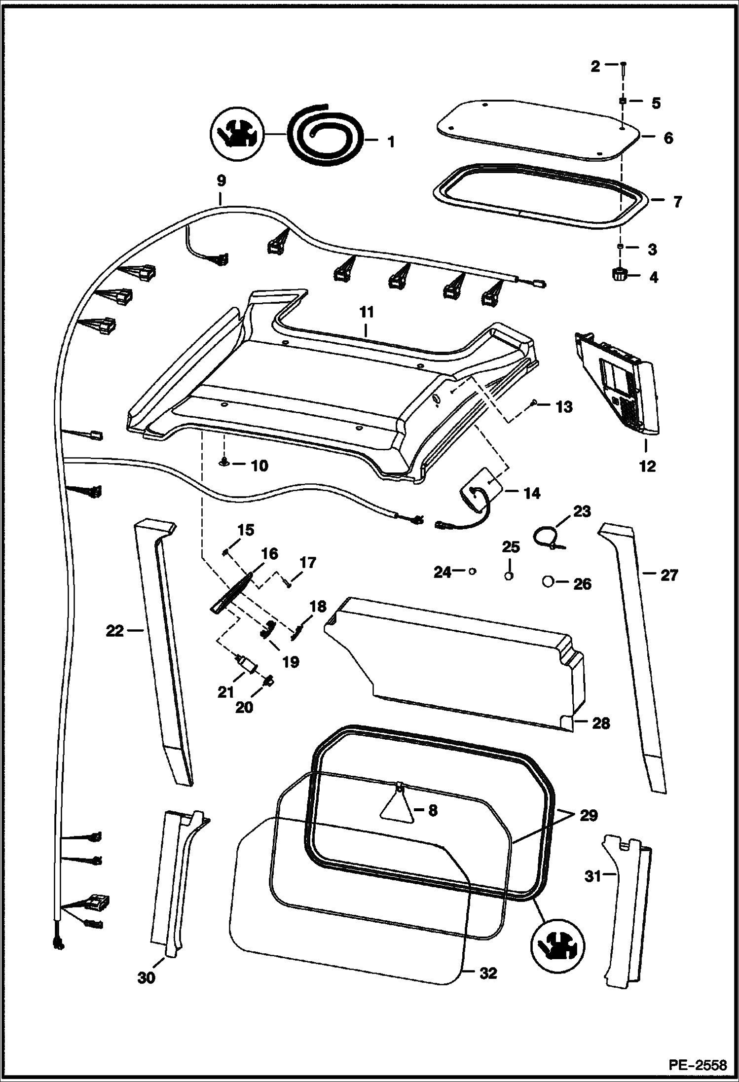 Схема КАБИНА ОПЕРАТОРА