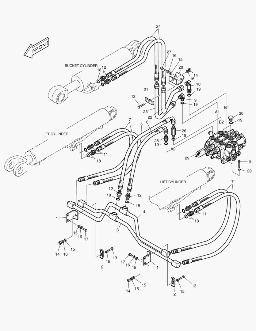 РЕКУЛИРУЮЩИЙ КЛАПАН ТРУБОПРОВОДА-3 КАТУШКИ