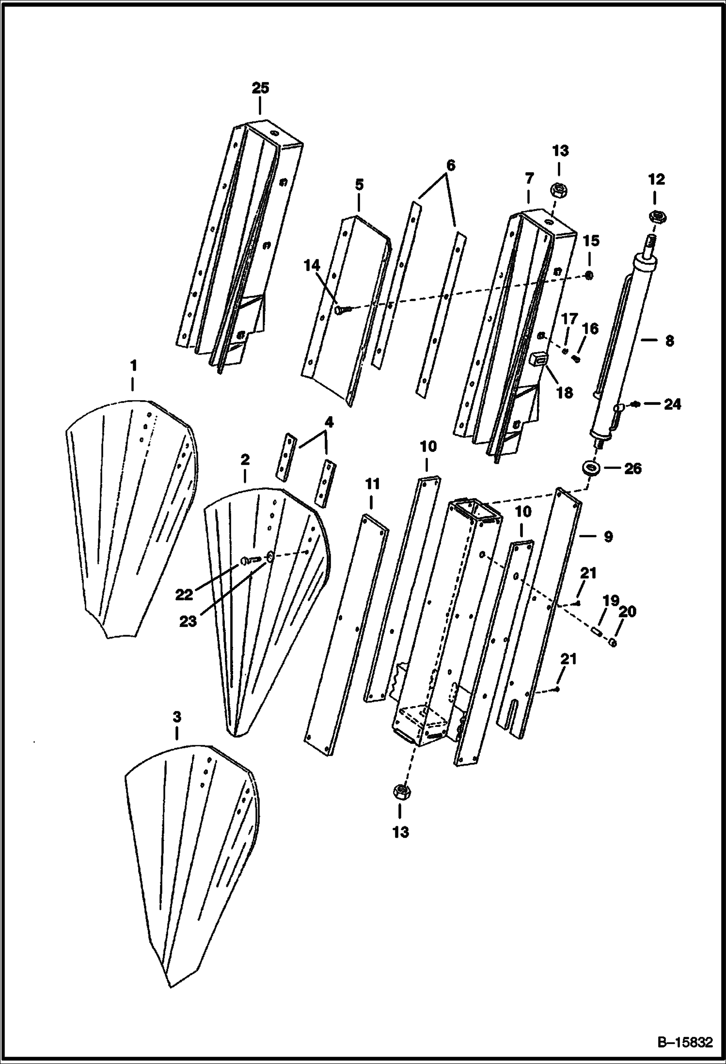 ПЕРЕСАДЧИК ДЕРЕВЬЕВ (БУКСИРНОЕ УСТРОЙСТВО И ОТВАЛ ) (3 МОДЕЛИ ОТВАЛА)