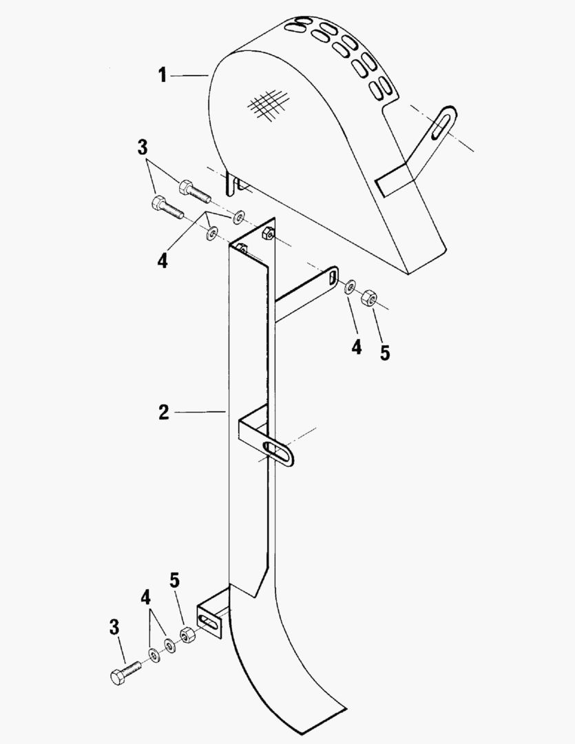 Спецтехника G010-129 PROTECTION FOR FAN BELT AND ALTERNATOR - главное фото