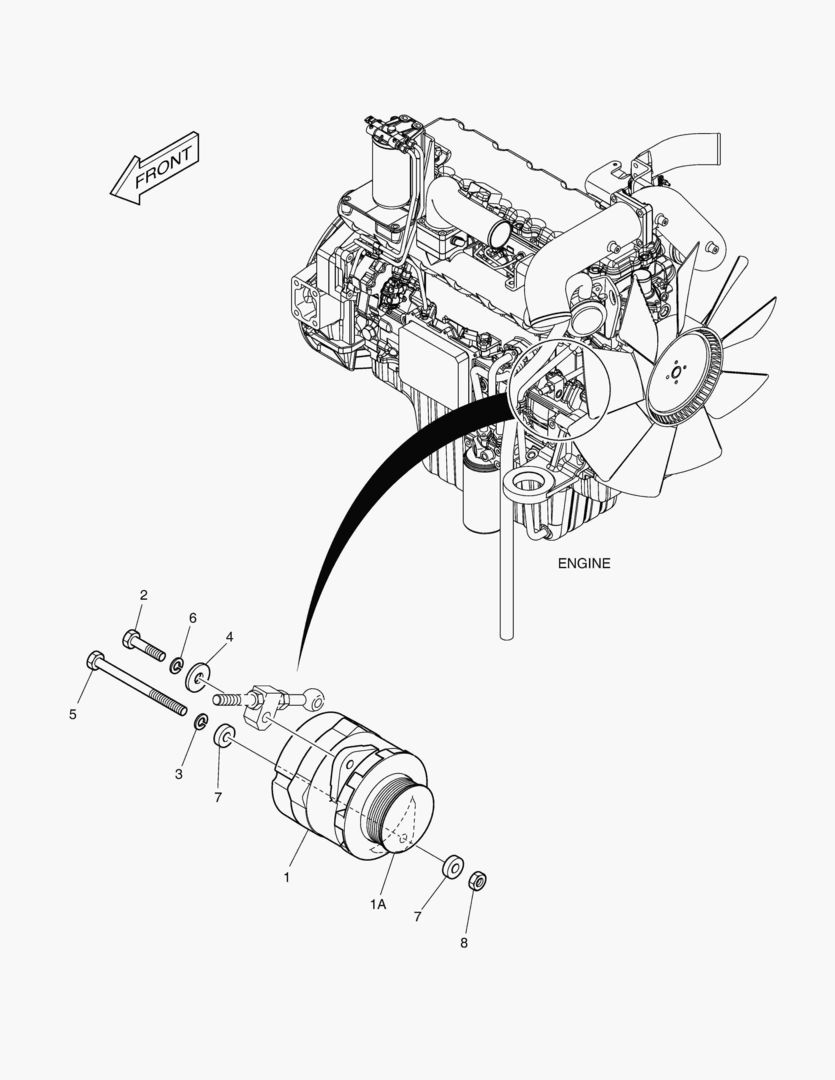 УСТАНОВКА ГЕНЕРАТОРА ПЕРЕМЕННОГО ТОКА