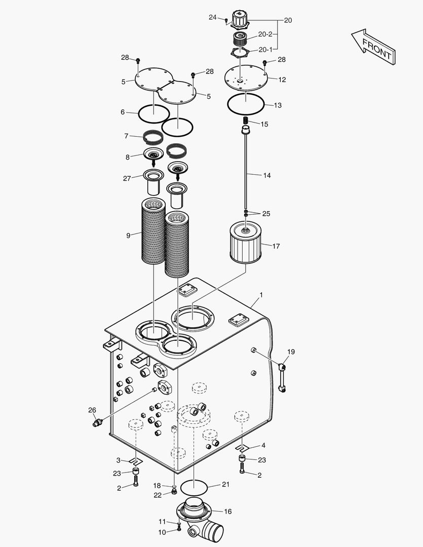 РЕЗЕРВУАР ДЛЯ МАСЛА