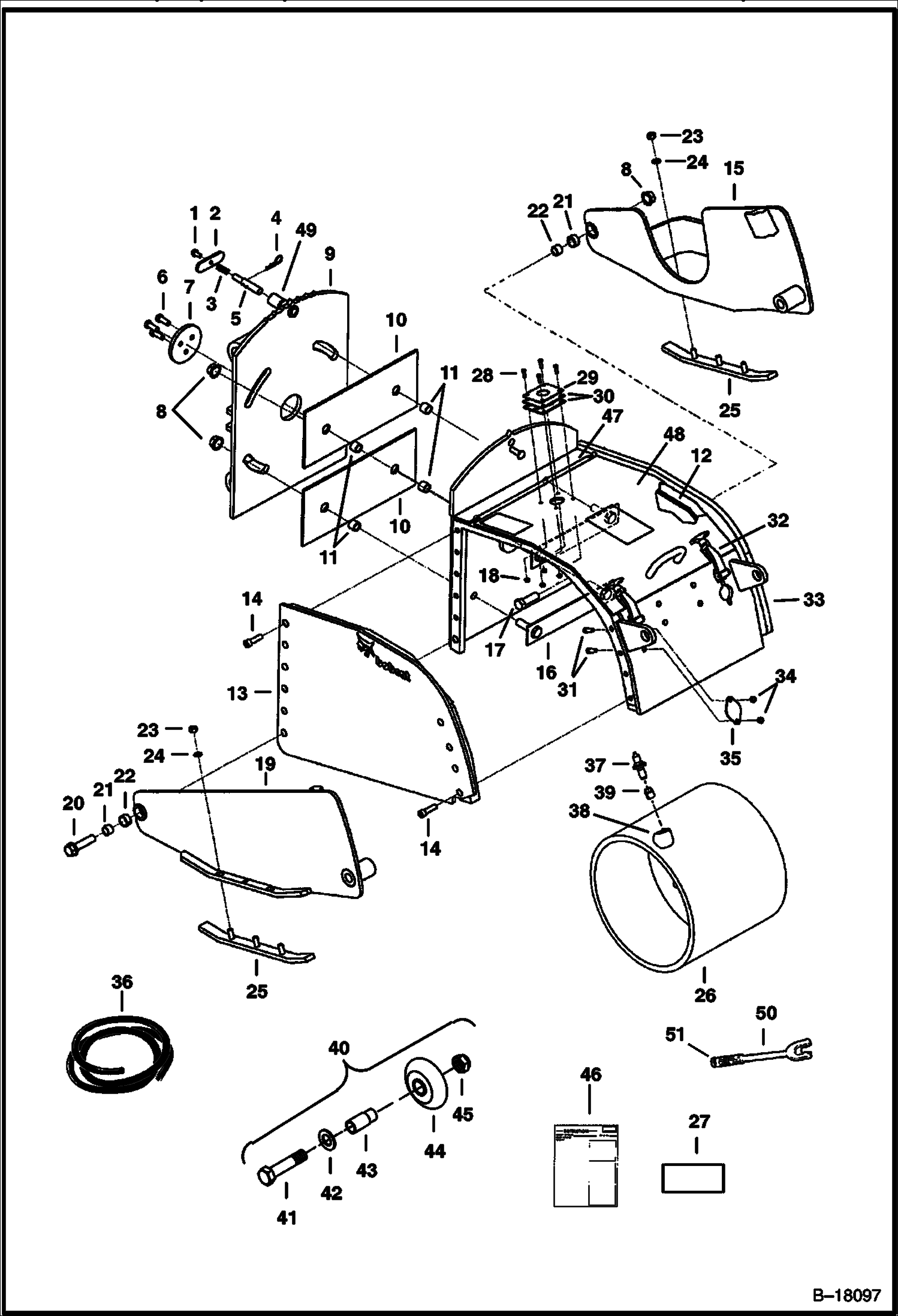 ПЛАНИРОВЩИК (КОРПУС) (ФУГОВАЛЬНЫЙ СТАНОК) (16-- 231100101 И ВЫШЕ)