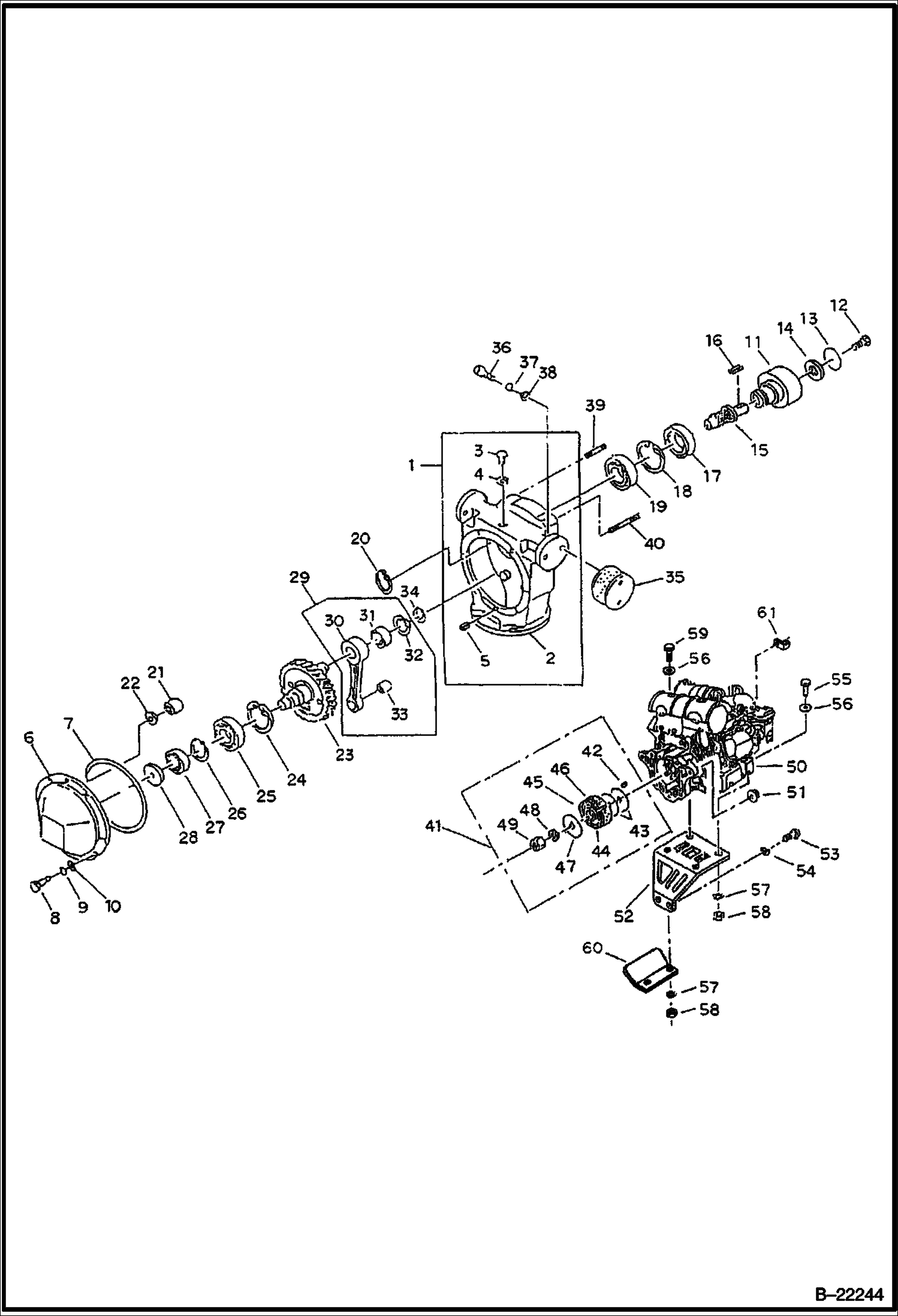 РАМА ШАССИ (ВЕРХНЯЯ СЕКЦИЯ)