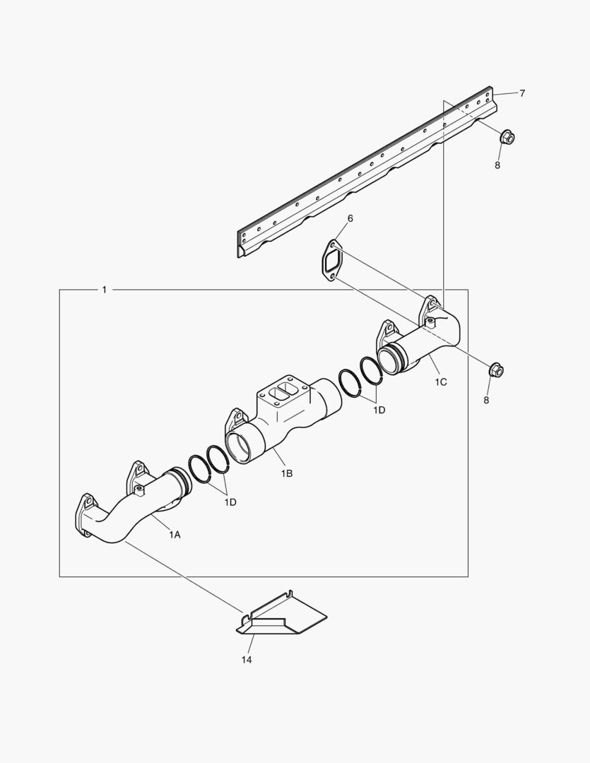 028 EXHAUST MANIFOLD
