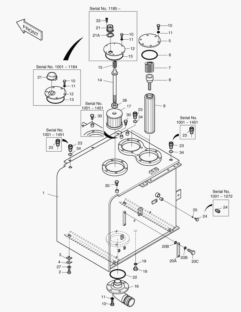 РЕЗЕРВУАР ДЛЯ МАСЛА
