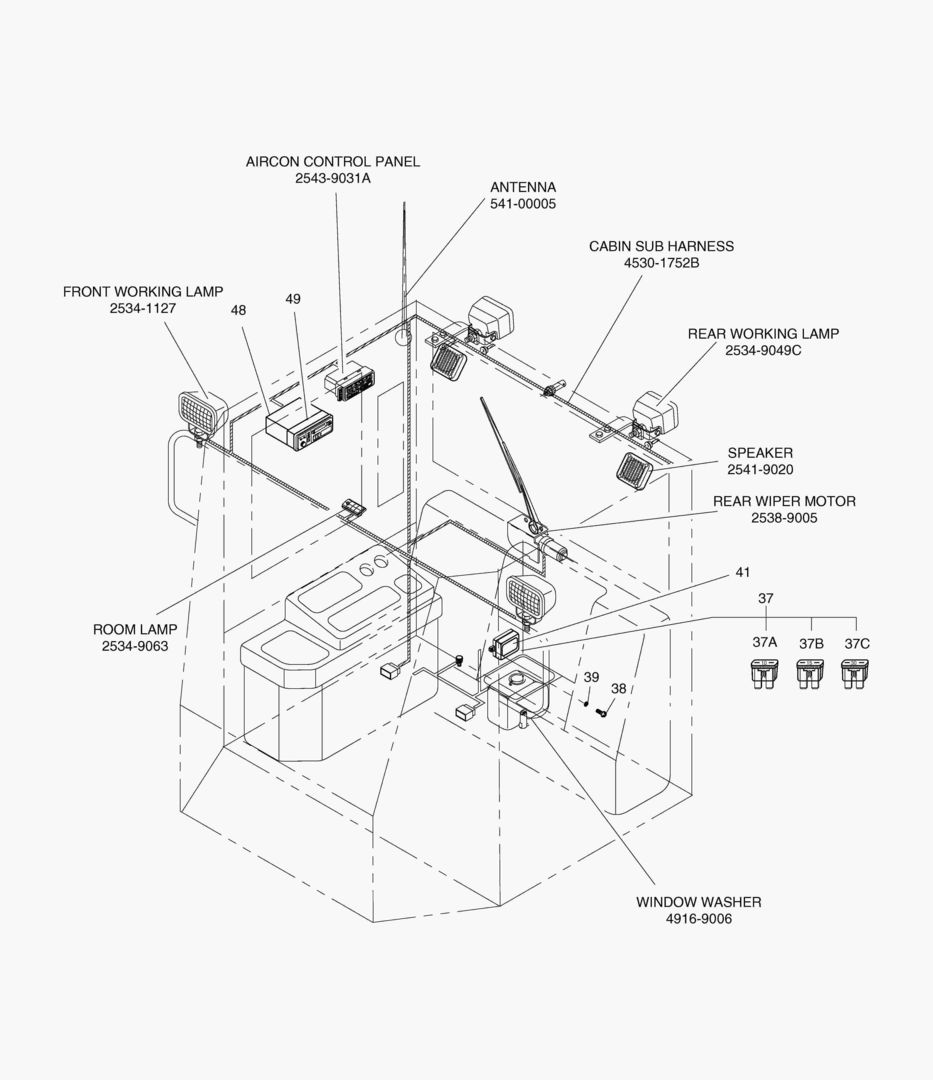 ЭЛЕКТРИЧЕСКИЕ ЗАПЧАСТИ(3)-КАБИНА