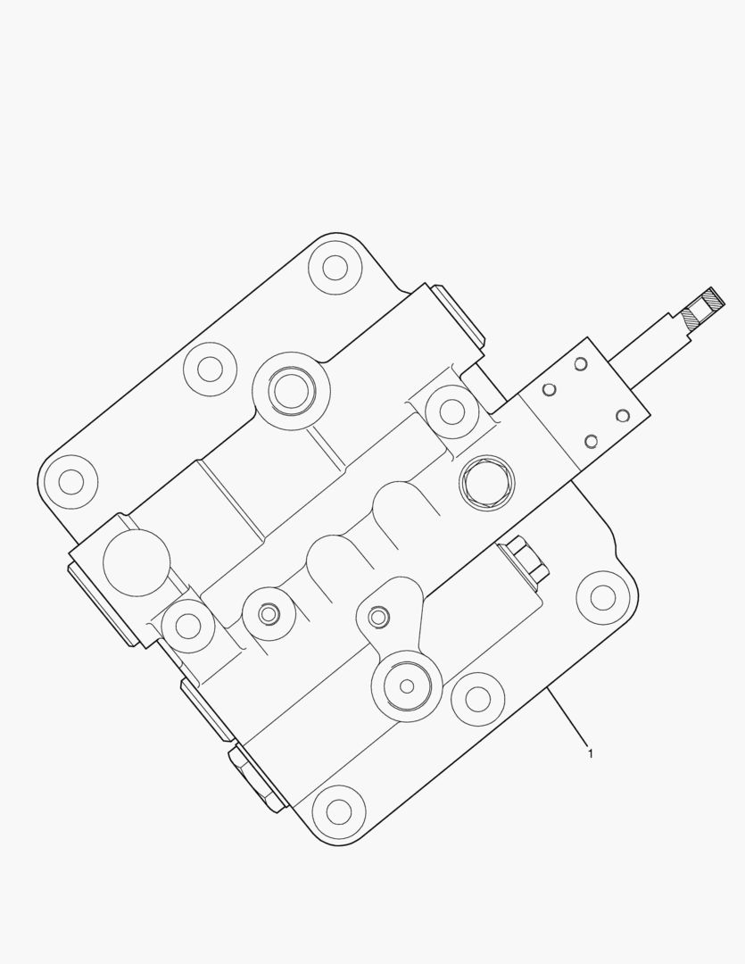 Спецтехника 5870 CONTROL VALVE ASS`Y(RU) [10154~] - главное фото