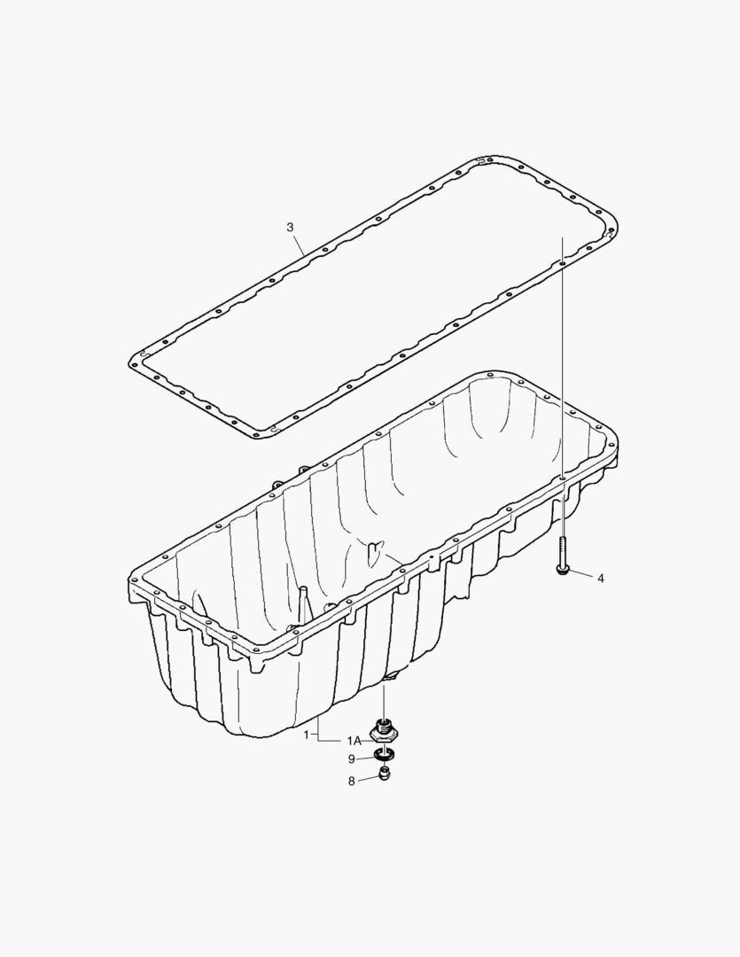 G011-100 OIL SUMP