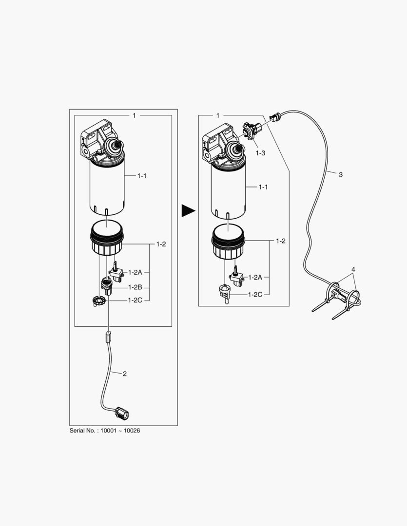 6525 FUEL FILTER - WITH BOWL HEATER [6572~]