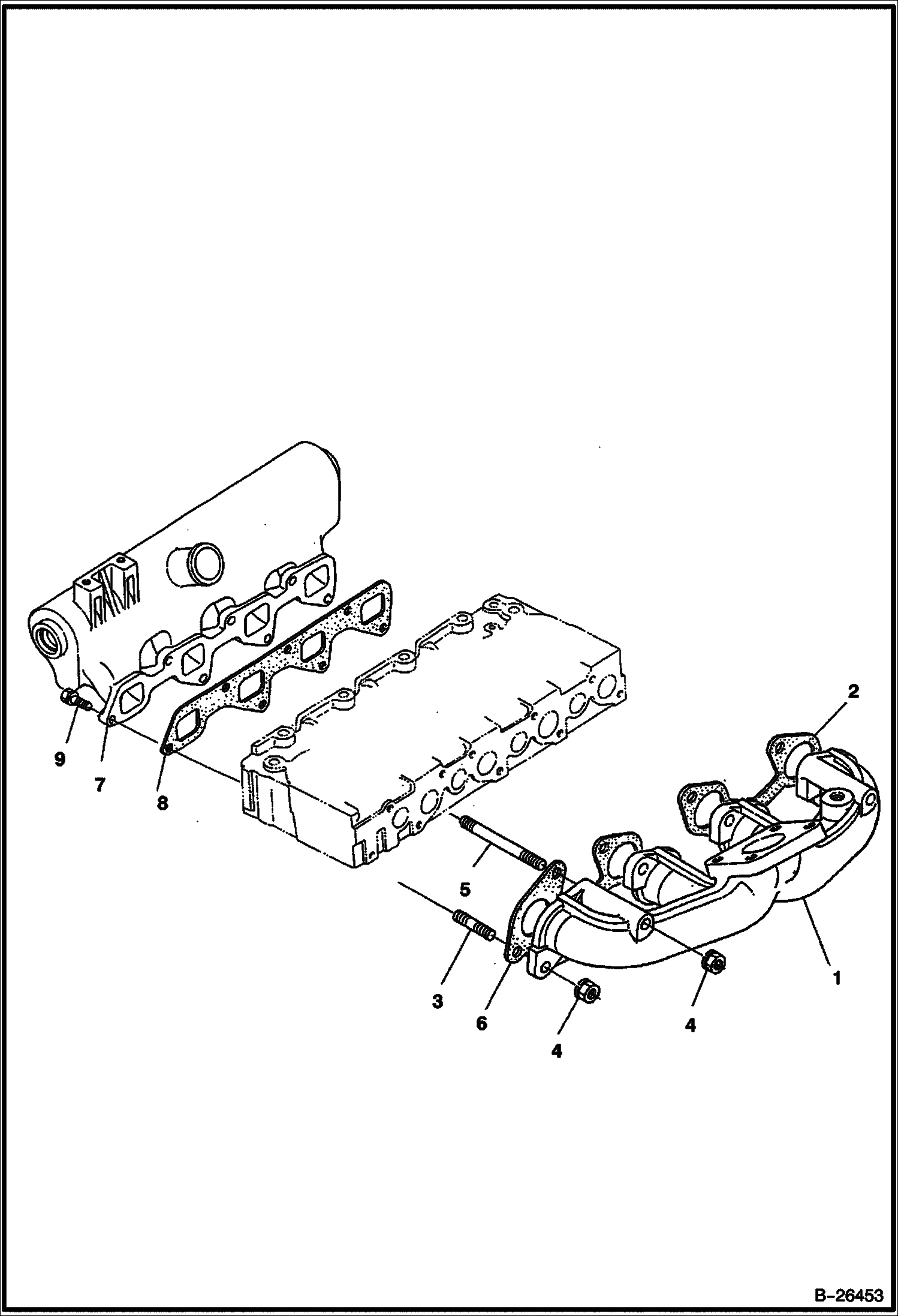 ВЫХЛОПНОЙ ТРУБОПРОВОД ДВИГАТЕЛЯ
