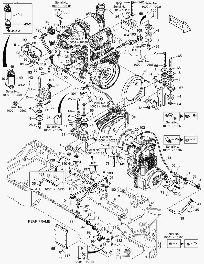 МОНТАЖ ДВИГАТЕЛЯ(2)