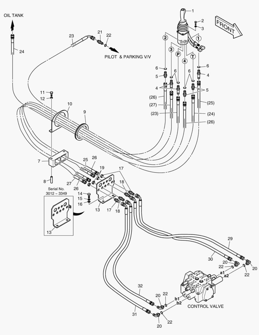 1191 PILOT PIPING - 2SPOOL [3012~]