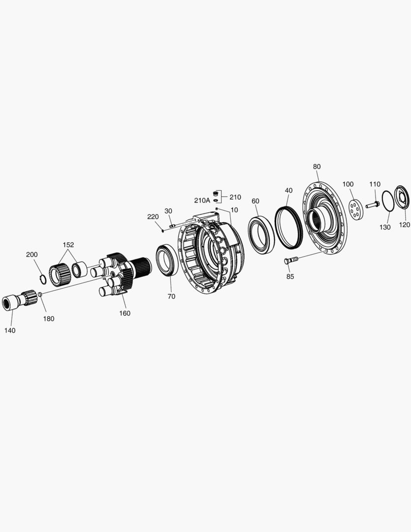 Спецтехника 3381 OUTPUT - REAR AXLE [10382~] - главное фото