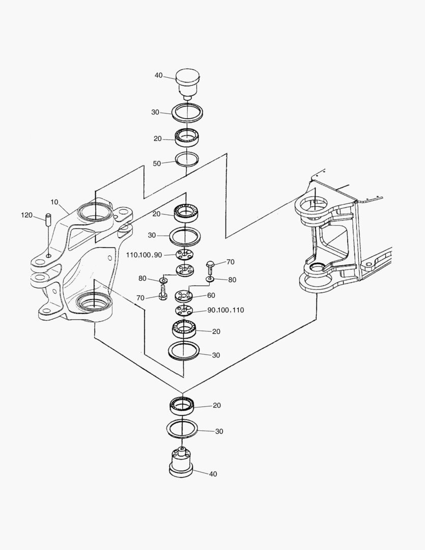 G270-4 ARTICULATION HINGE