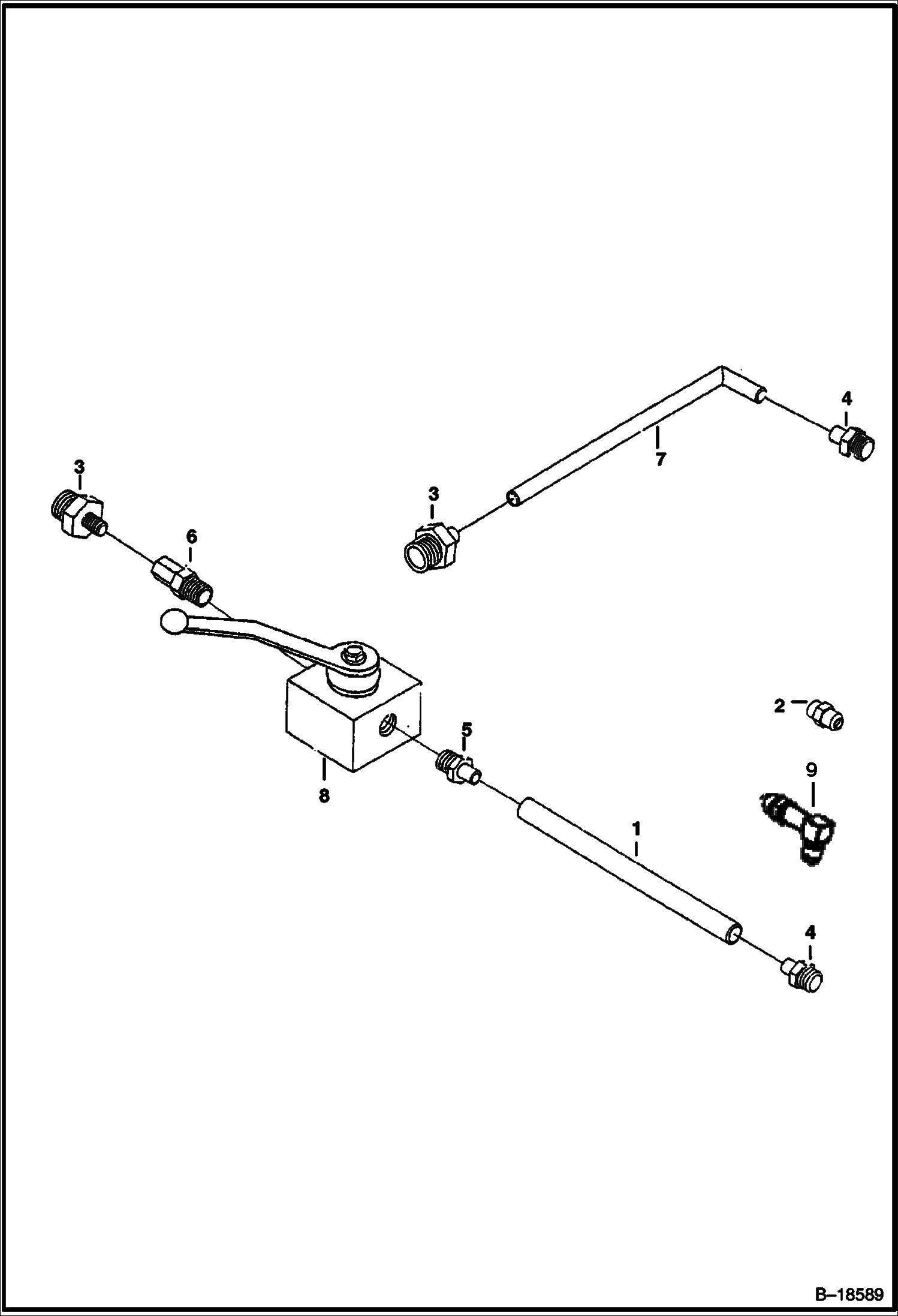 ШАРОВОЙ КЛАПАН В СБОРЕ МЕШАЛКА БЕТОНОНАСОСА - СЕРИЙНЫЙ НОМЕР PREFIX 2331