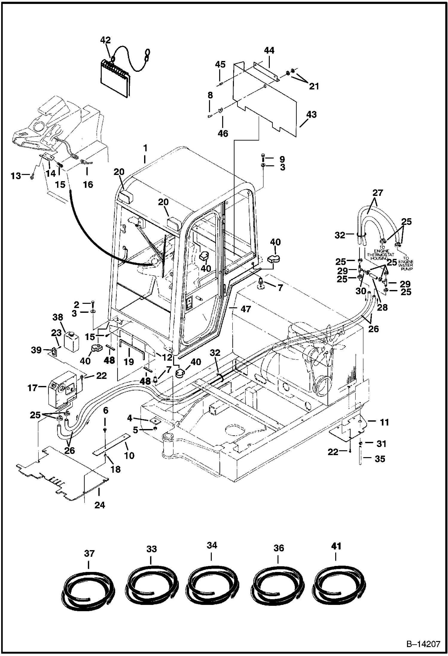 КАБИНА И КРОНШТЕЙН