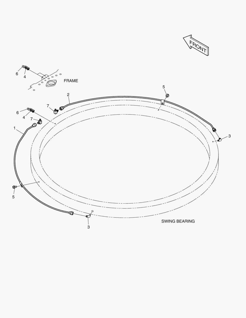 ТРУБОПРОВОД СМАЗОЧНОЙ СИСТЕМЫ