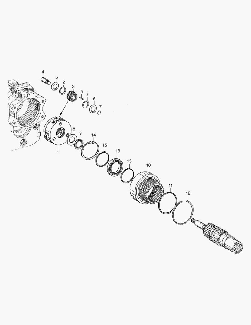 6875 PLANETARY GEAR - TRANSMISSION(2HL70) [366~]