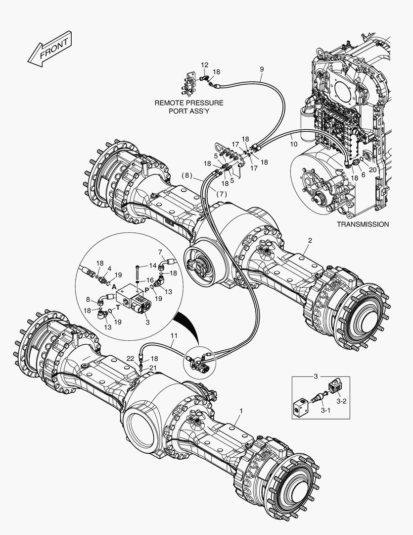 ОСЬ В СБОРЕ - РАЗНЫЕ ЗАМКИ