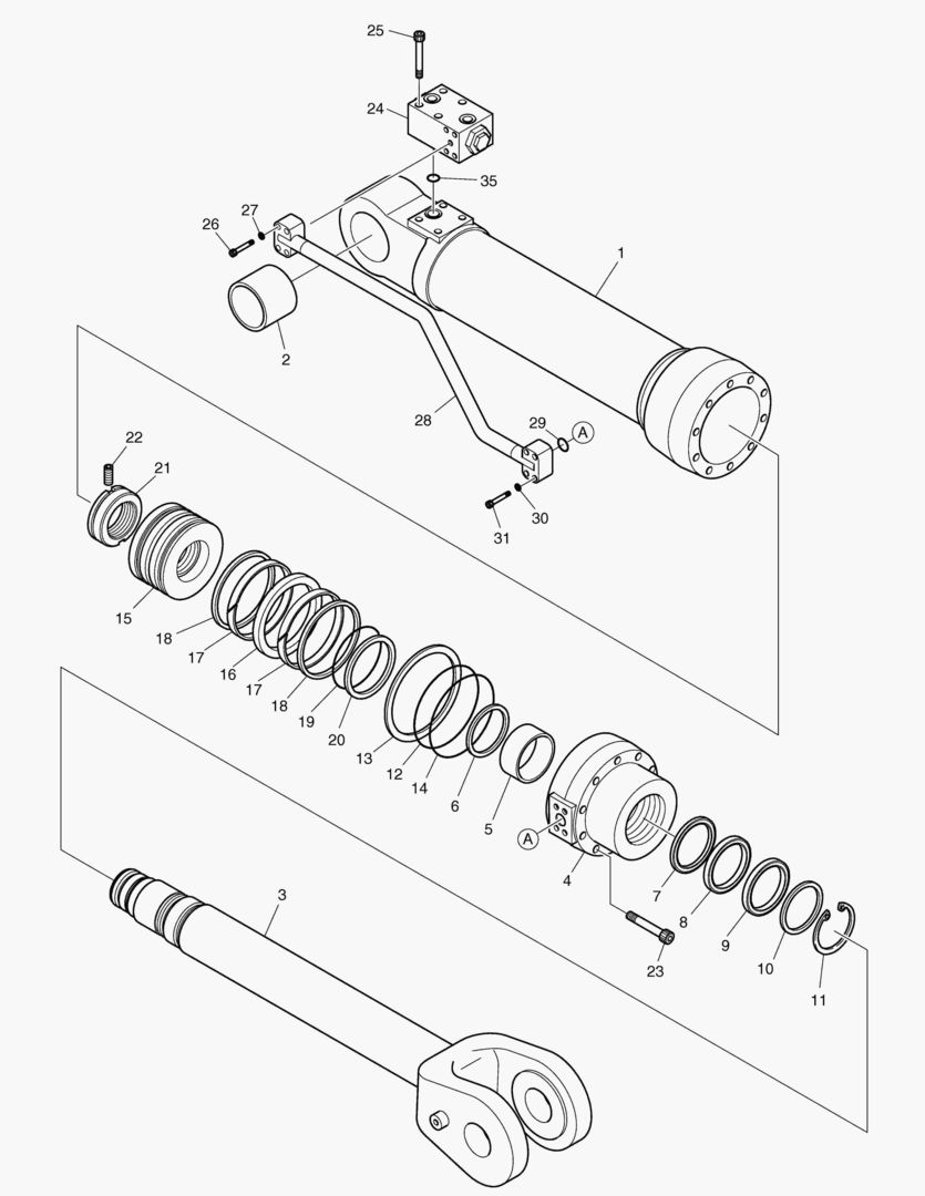 ДЕМОНТАЖ ЦИЛИНДРА ПРОТИВОВЕСА