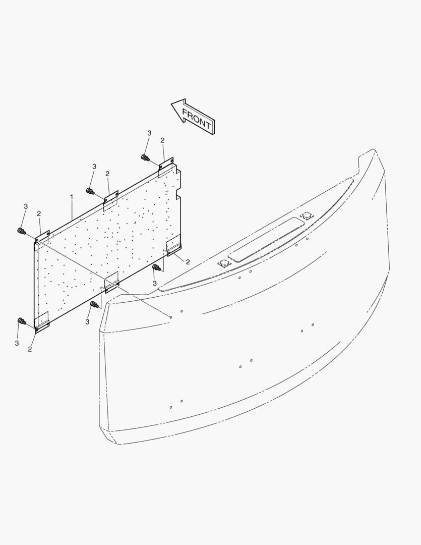 1585 ACOUSTIC FOAM ASS`Y-EUROPE [1100~]