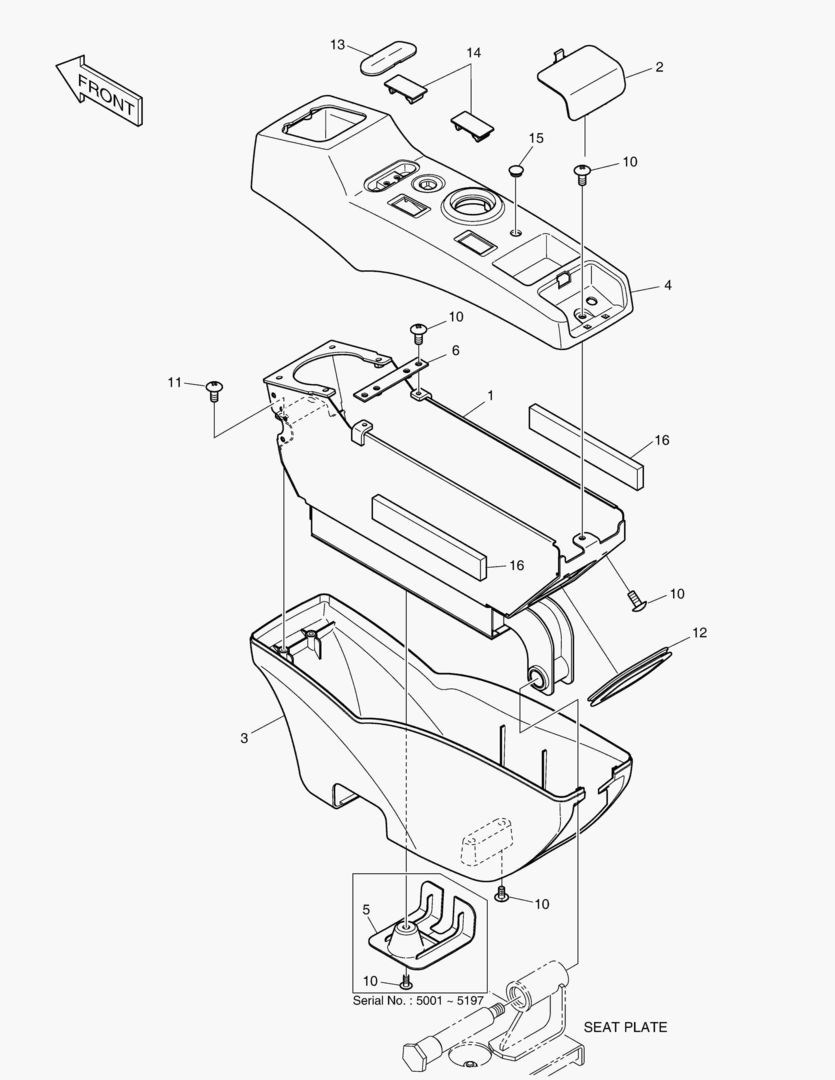 ПУЛЬТ УПРАВЛЕНИЯ - ПРАВОСТОРОННИЙ