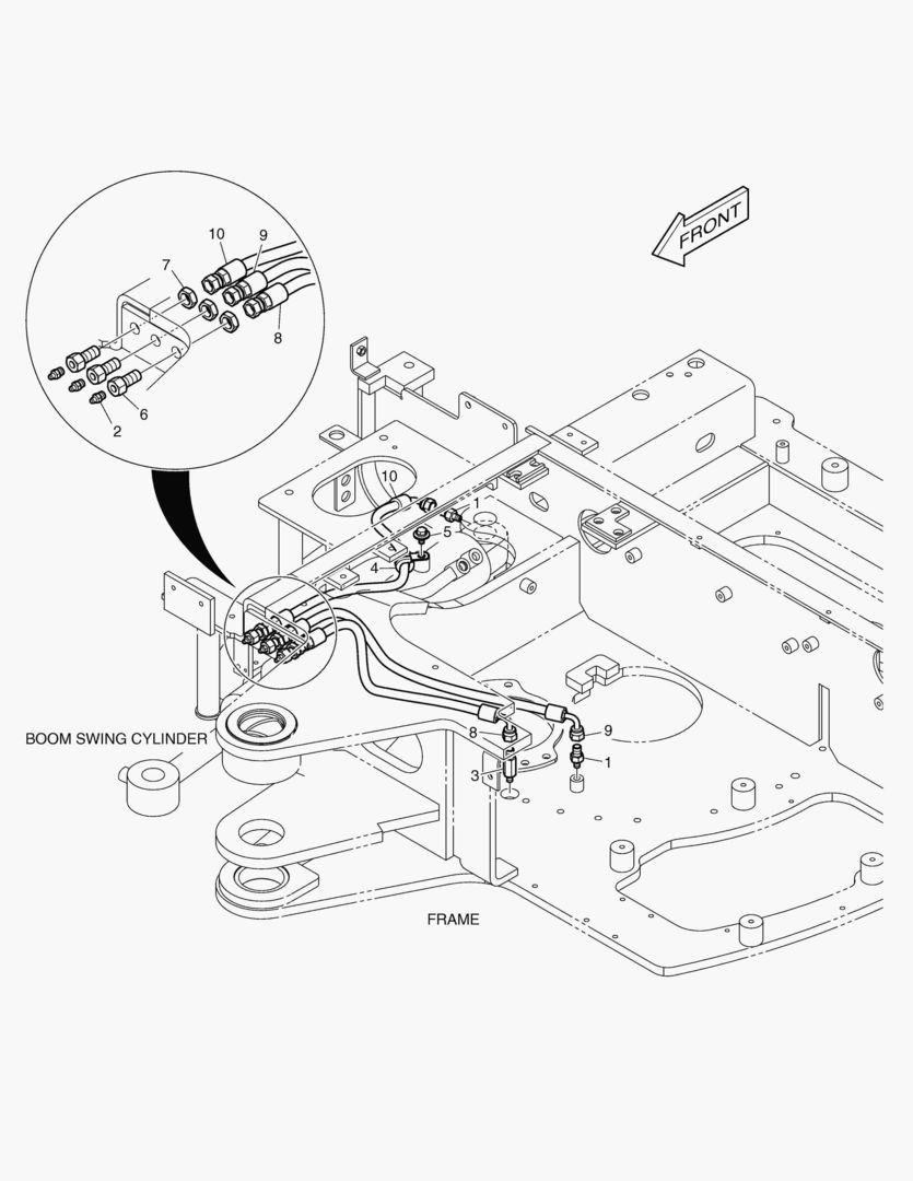 ТРУБОПРОВОД СМАЗОЧНОЙ СИСТЕМЫ