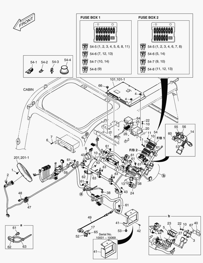 ЭЛЕКТРИЧЕСКИЕ ЗАПЧАСТИ - КАБИНА