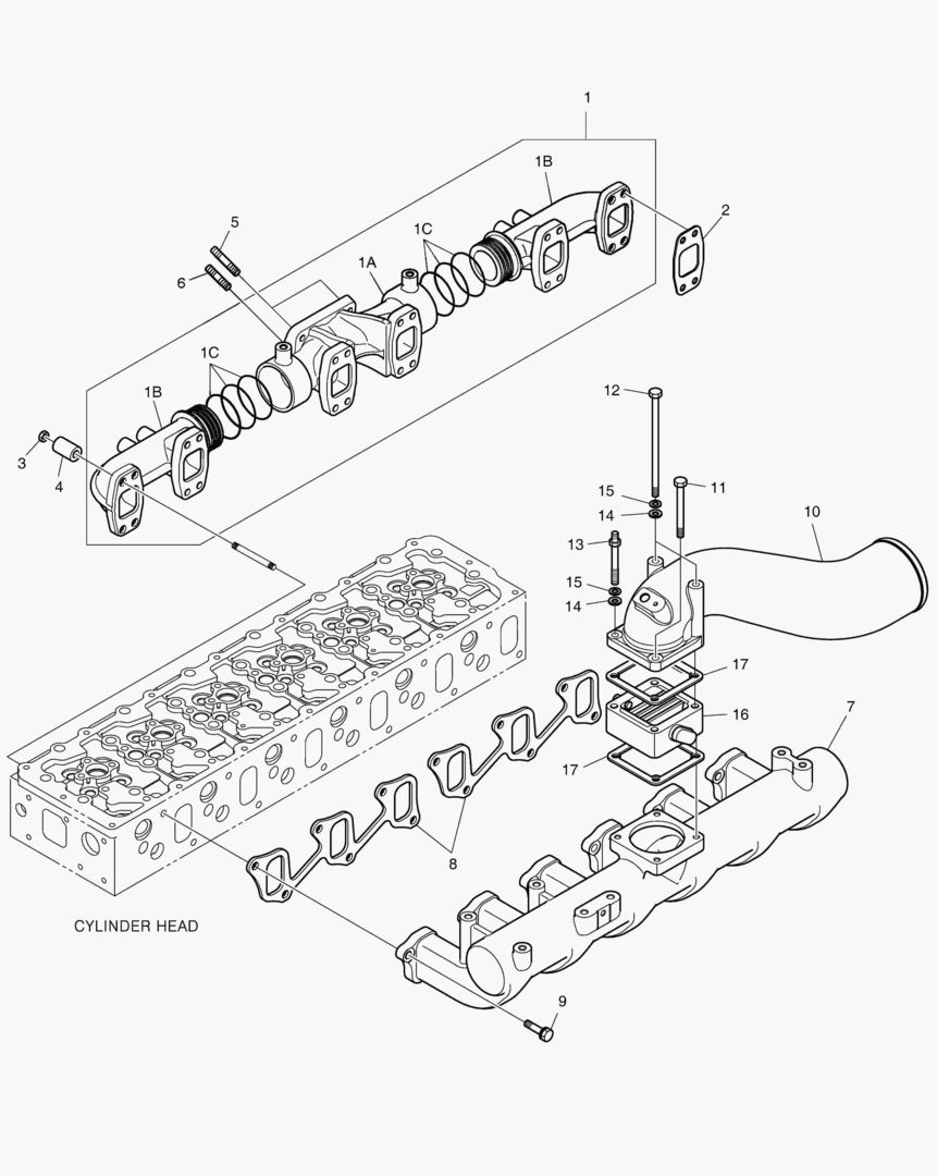 026 INTAKE & EXHAUST MANIFOLD